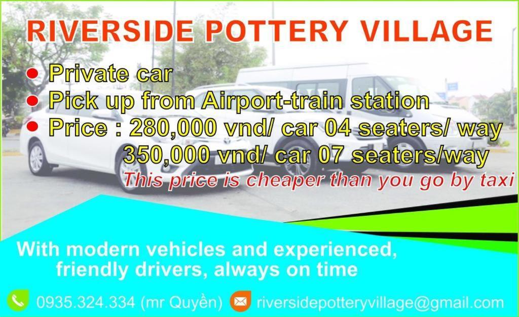 Riverside Pottery Village Хойан Экстерьер фото